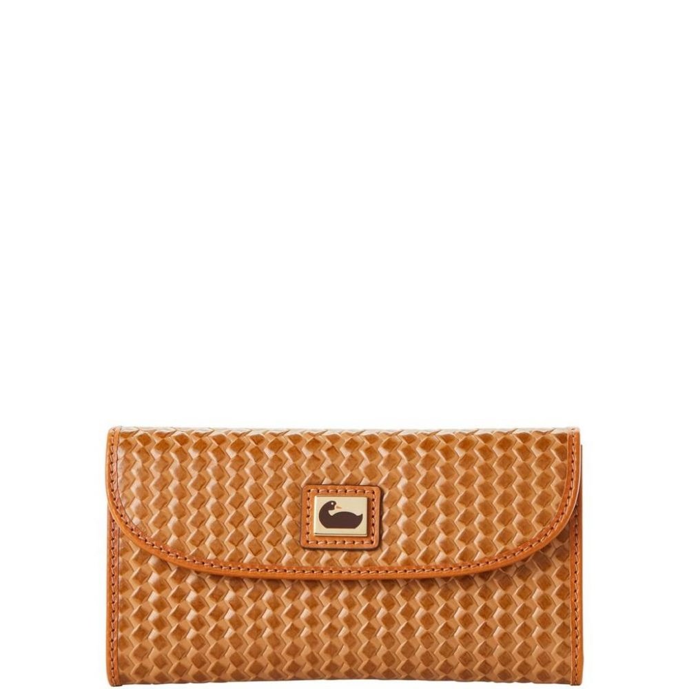 Camden Woven Continental Clutch